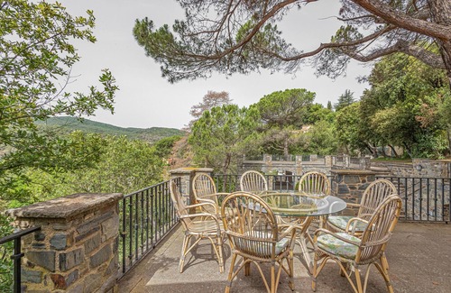 Sant Quirze Safaja House | Holiday Home 'Casa Gran' with Mountain View, Private Terrace and Wi-Fi