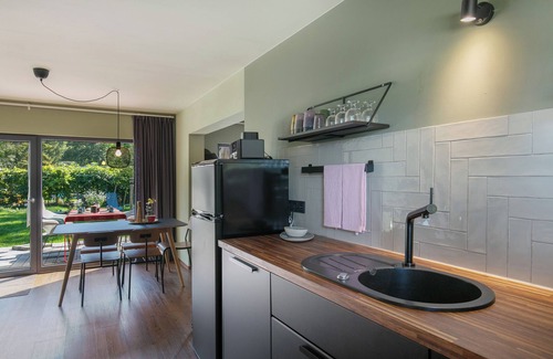 Joachimsthal House | Holiday Home 'Ferienhaus Am Grimnitzsee' with Private Terrace, Private Garden and Wi-Fi