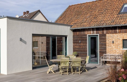 Nusttal House | Holiday Home 'Ferienhaus Buwesch 13' with Private Terrace, Shared Garden and Wi-Fi