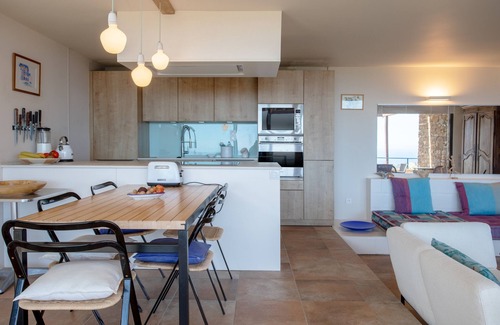 Cap Benat Villa | Holiday Home with Sea View, Private Pool & A/C