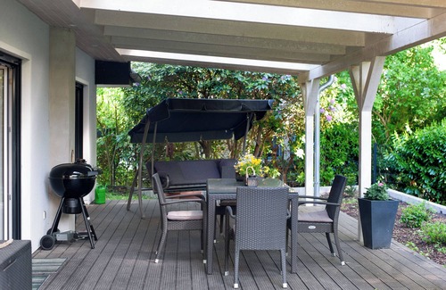 Seeheilbad Graal-Muritz House | Holiday Home 'Graalibu' with Sea View, Private Terrace and Wi-Fi