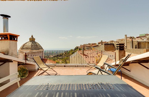 Cuglieri House | Holiday Home "Grande Terrasse entre Ciel et Mer" with Wi-Fi