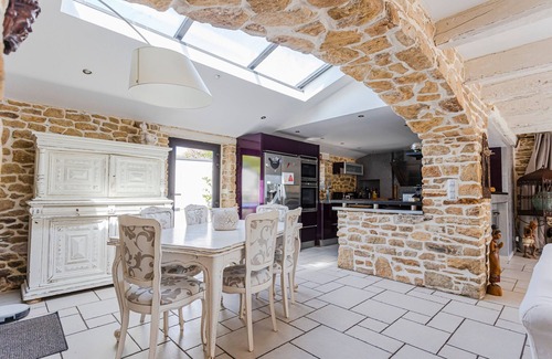 Baden House | Holiday Home 'Histoire D'eau - Chaumière' with Private Pool, Private Terrace and Wi-Fi