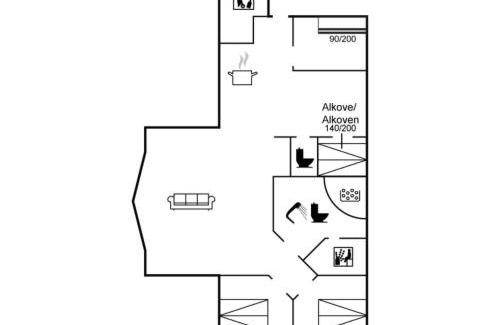 Skaven Strand House | Holiday Home Ingbritt - 700m to the inlet by Interhome