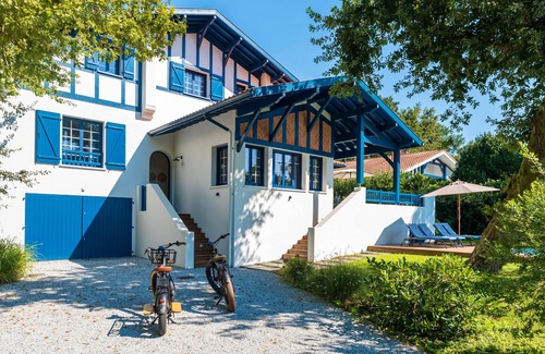 Soorts-Hossegor House | Holiday home Iparra – Hossegor Golf – 12 guests, private pool, A/C, close to beach