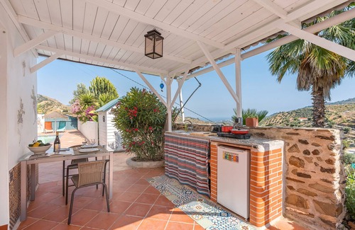 Almunecar House | Holiday Home 'La Alamea' with Sea View, Private Pool and Wi-Fi