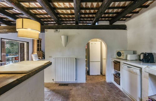 Calonge House | Holiday Home "Masia Rustica Costa Brava" with Mountain View, Private Pool & Wi-Fi