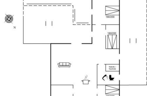 Udsholt Sand House | Holiday Home Matti - 1km from the sea by Interhome