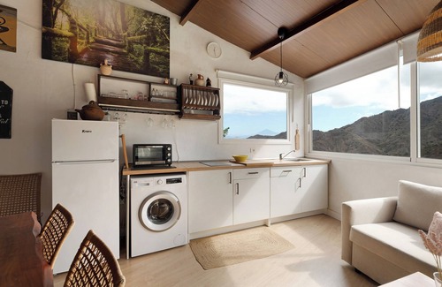 Hermigua House | Holiday Home "Tajaraste 2" with Sea and Mountain View, Private Terraces & Wi-Fi