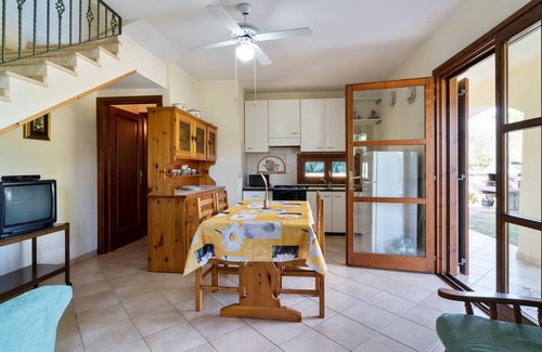 Castiadas House | Holiday Home Villamara with Terrace, Mountain View & Garden; Parking Available