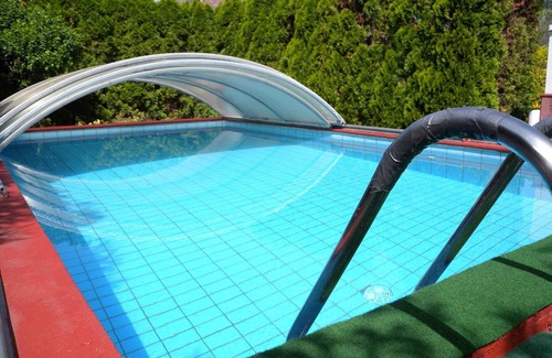 Badacsony House | Holiday home with pool, air conditioning, washing machine and panoramic views