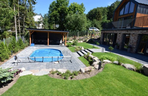 Pomerania Province House | Holiday home with pool and sauna