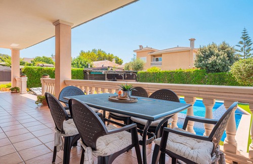 Urbanizacion Sant Marcal Villa | Holiday Villa "Joan Deia Escultor" with Mountain Views, Pool and Wi-Fi
