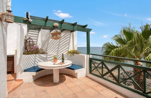 Los Pocillos Villa | Holidays at 'The Beach House Lanzarote' with Sea Views, Private Terrace and Wi-Fi
