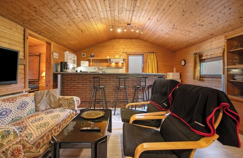 Fedderingen House | 'Holzhaus Grimm' with private terrace and Wi-Fi
