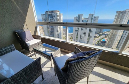 Concon Apartment | HOM | Depto 2D2B en Concón con Piscina/Parking