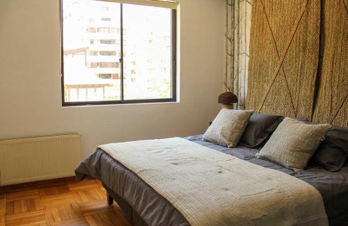 Vitacura Apartment | HOM I TOP1 Inmejorable Depto 7PAX 3D3B en Vitacura