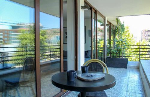 Vitacura Apartment | HOM I TOP1 Inmejorable Depto 7PAX 3D3B en Vitacura
