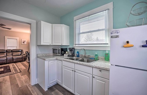 Paw Paw Lake House | Home 1 Block to Lake w/Private Beach Access!