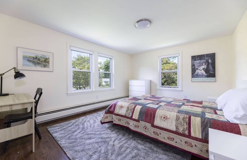 Jamestown House | Home Downtown with Private Yard and Pool