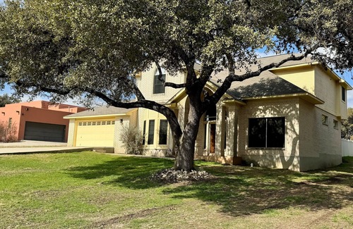 San Antonio House | Home Hidden In Plain Sight with HEATED Pool and Hot-Tub