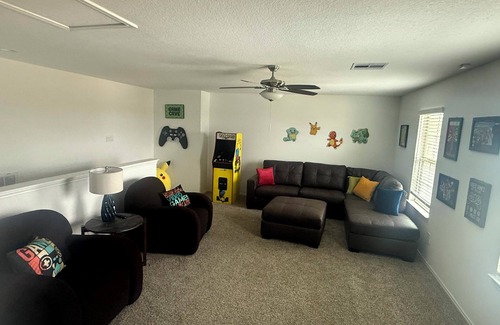 Barker House | Home in Katy, TX with loft game room