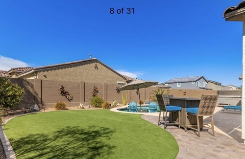 Buckeye House | Home w/Private Pool & Hot tub, 20 minutes from Cardinals Stadium
