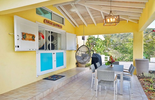 Estate Frenchman Bay Villa | Home with panoramic views with access to private beach!