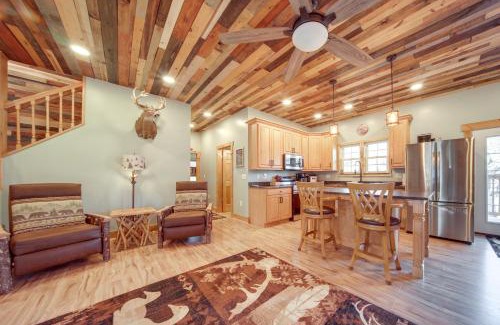 Tidioute House | Home with River View and Game Room in Tidioute!