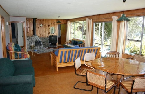 Mokihinui House | Home with stunning River and Ocean views. Pet-friendly