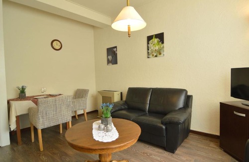 Strucht Apartment | Homely Apartment in Schin op Geul with Terrace