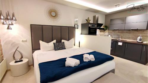 Ramersdorf Apartment | HOMELY STAY Studio P1 - Elegant Self-Check-in Studio-Apartment in Munich with Kitchen and Washing Machine