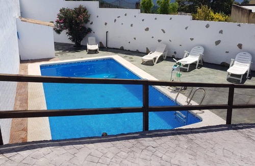 Algar Ski Chalet | Homerez - Chalet for 8 ppl. with swimming-pool, garden and terrace at Algar