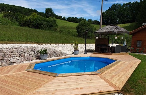 Dausse Ski Chalet | Homerez - Chalet in Dausse with pool