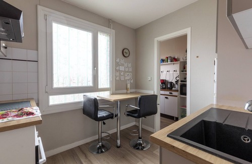 Sablons - Newton Apartment | Homerez - Charming apartment in Le Mans 38 m² with view