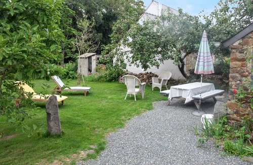 Pordic House | Homerez - Charming House in Pordic with Fireplace and Enclosed Garden