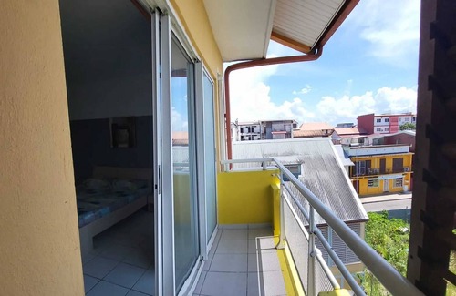 Cayenne Apartment | Homerez - Comfortable studio in the heart of Cayenne - Balcony with a view