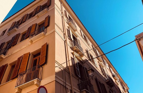 Marina District Apartment | Homerez - Elegant Studio in Cagliari 60 m² with Balcony