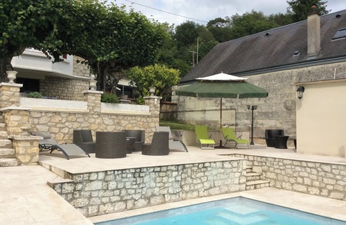 Bourre Villa | Homerez - Elegant Villa in Bourré with Private Pool