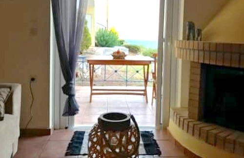 Theologos House | Homerez - House 500 m away from the beach for 4 ppl. with sea view at Theologos