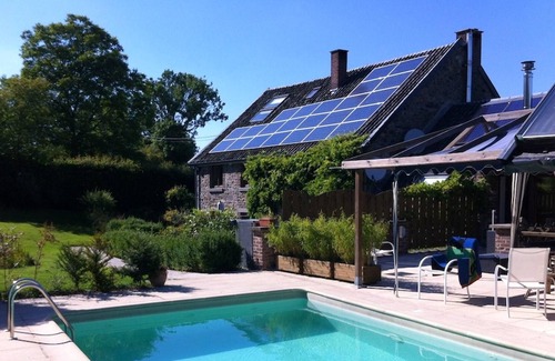 La Reid House | Homerez - House for 9 ppl. with swimming-pool, sauna, jacuzzi and spa at Theux