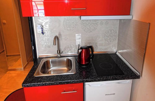 Katerini Apartment | Homerez - Studio in Paralia, sea view.