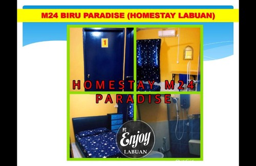 Labuan Apartment | HOMESTAY BIRU BLOK M24 VVIP GROUND FLOOR TAMAN MUTIARA WP Labuan