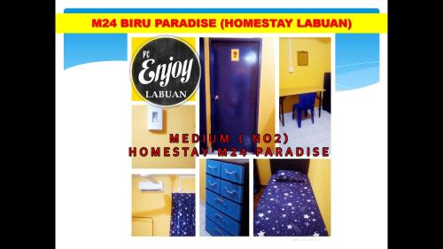 Labuan Apartment | HOMESTAY BIRU BLOK M24 VVIP GROUND FLOOR TAMAN MUTIARA WP Labuan