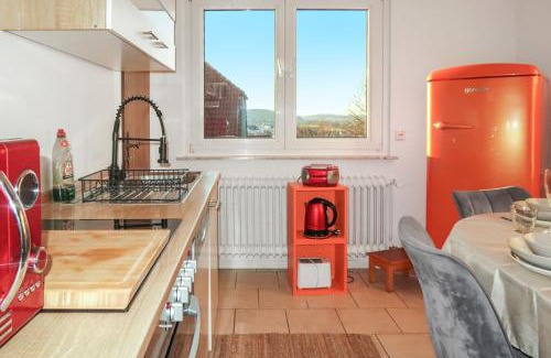 Buedingen Apartment | Homestay - Panoramablick über Büdingen