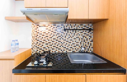 Cipulir Apartment | Homey and Cozy Living Studio at Pakubuwono Terrace Apartment