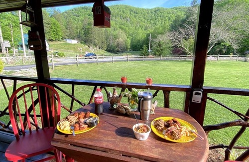 Sugar Grove Cabin | Honeymoon: Trout Stream, Huge Slide, Tubing & Petting Zoo
