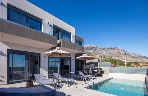 Filaki Villa | Horizon West Villa │Private Pool, Secluded Luxury Modern Villa