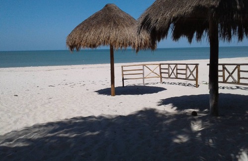 Celestun House | Hospedaje San Julio se encuentra en la zona turistica de la playa