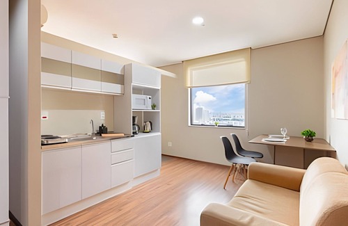 Osasco Apartment | Hospedez - Flat w/cupboard near Alphaville 1307